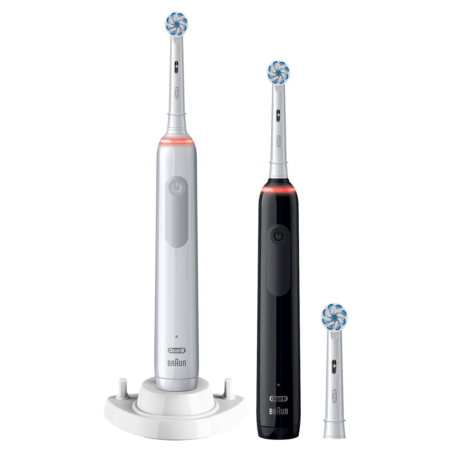 skyde Bore Indføre Oral-B Elektrisk tandbørste Oral-B Pro3 3900N White+Black - Hvidt og Frit  A.m.b.a.